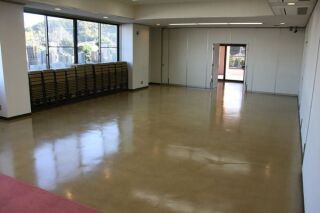 １Fホールには約80席のご用意があります。写真