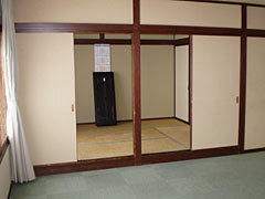 小ホール控室写真